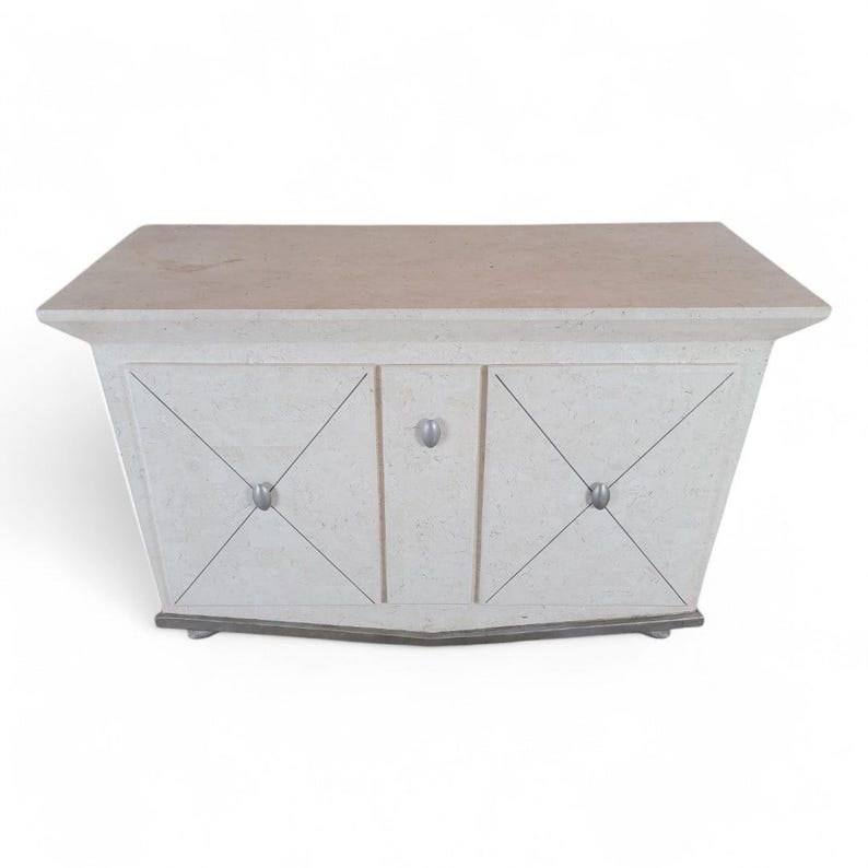 Vintage Contemporary Tessellated Stone Sideboard (1 of 8)