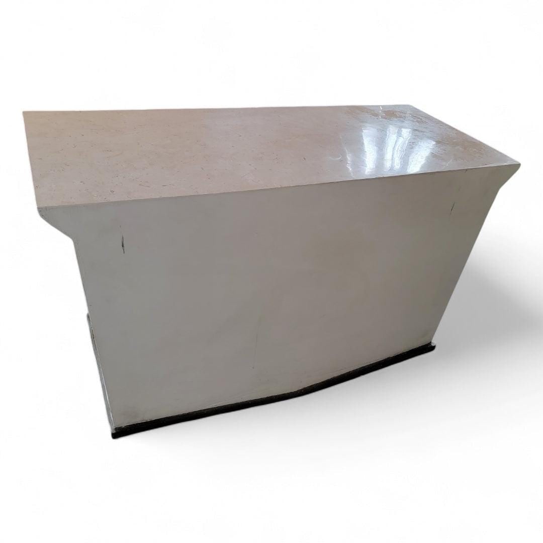 Vintage Contemporary Tessellated Stone Sideboard - 8