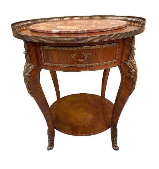 Antique Italian Louis XVI Style Occasional Table - 3