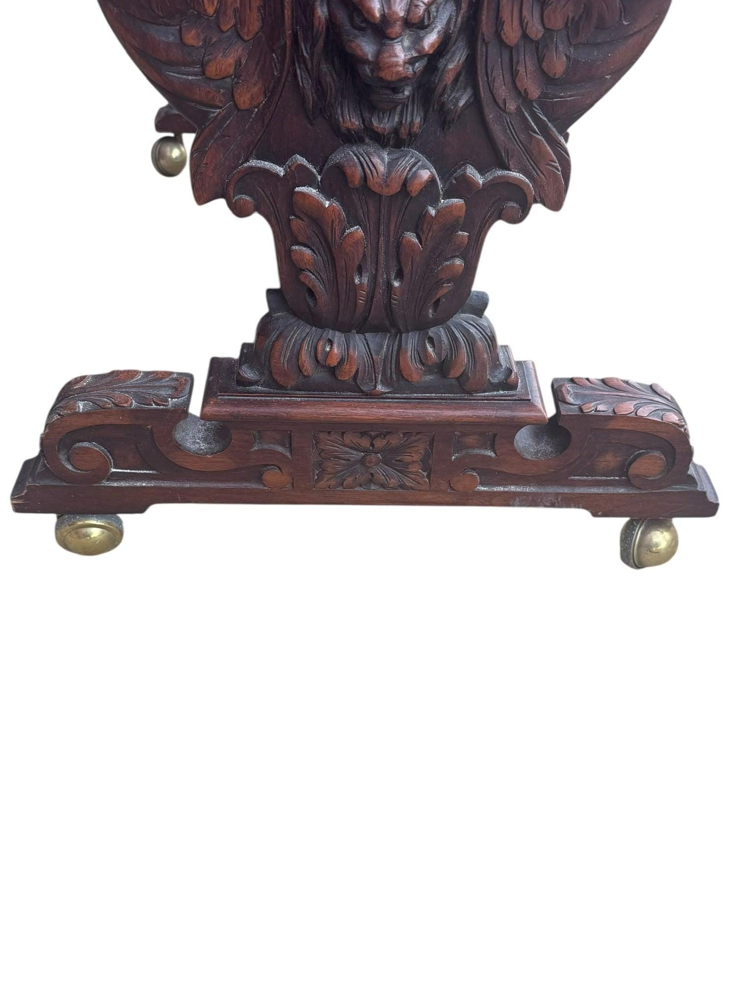 Antique Italian Renaissance Revival Style Console Table - 5