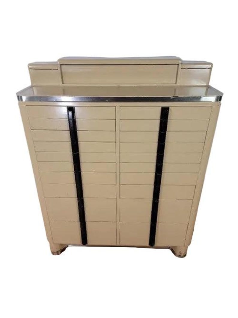 Art Deco Industrial Dental Storage Cabinet (1 of 8)