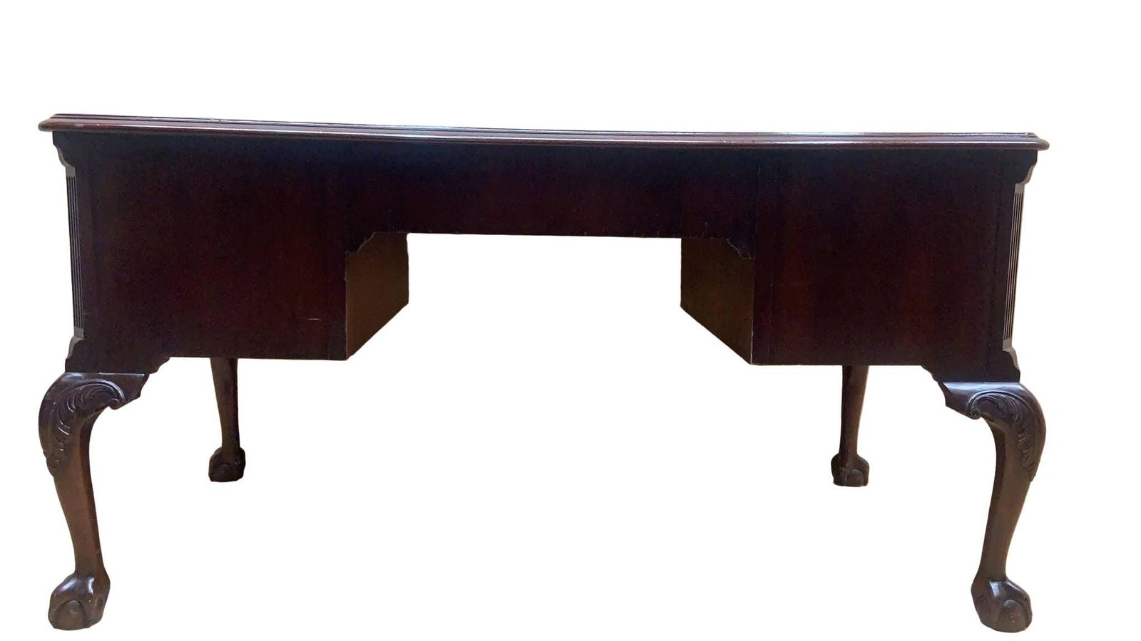 Vintage Chippendale Style Writing Desk by Heckman - 6
