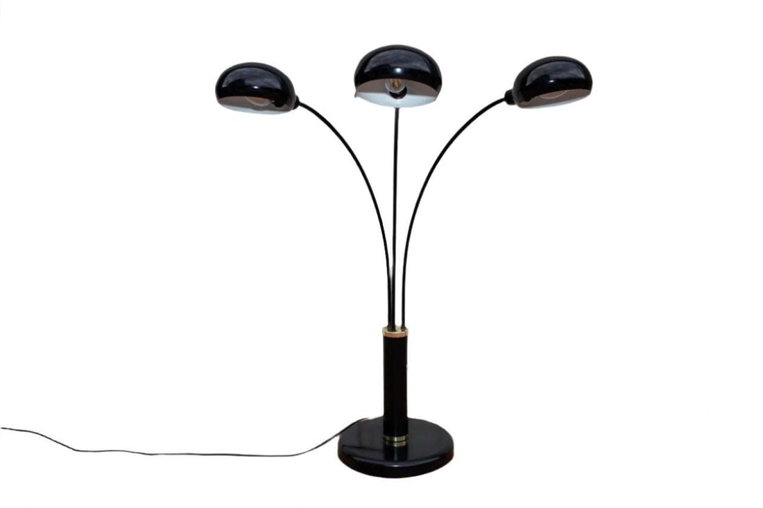 MCM Multi-Arm Black Table Lamp - 2