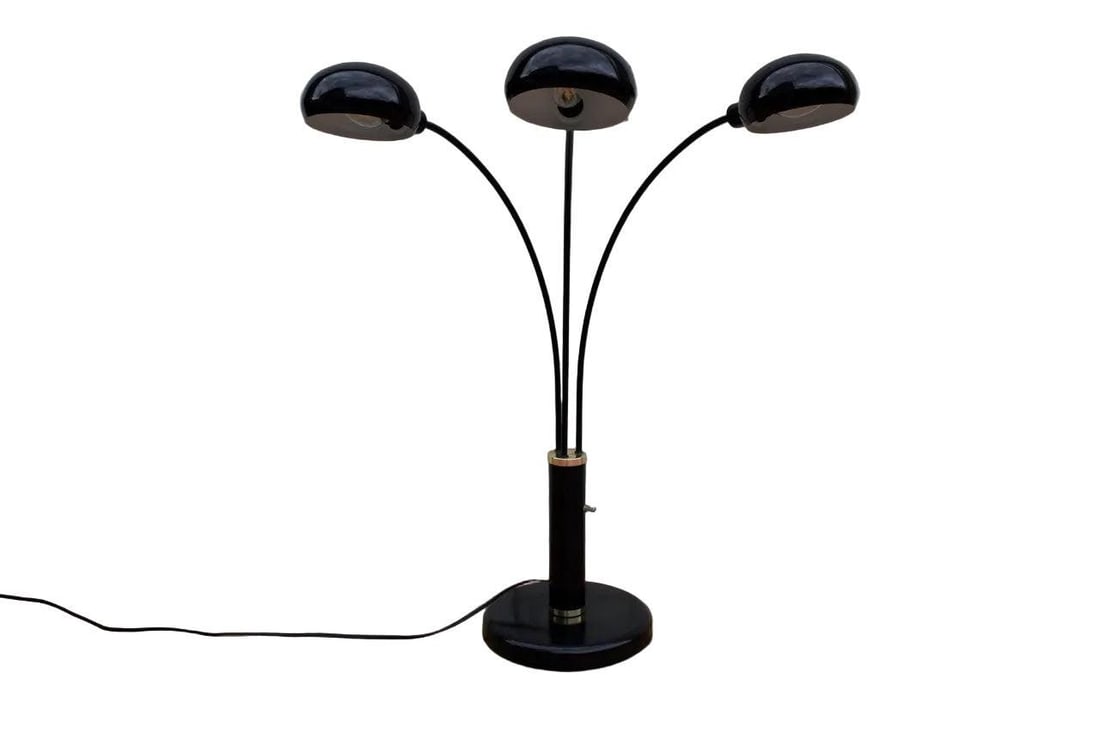 MCM Multi-Arm Black Table Lamp - 4