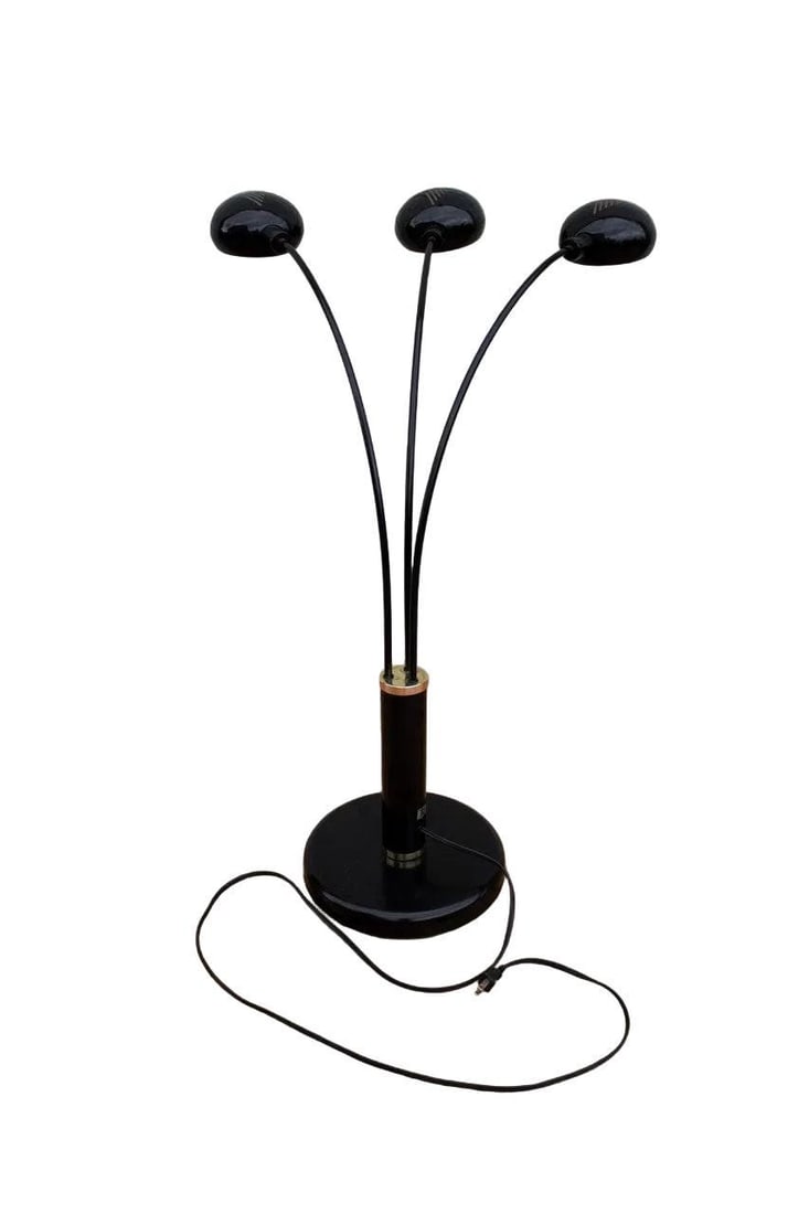 MCM Multi-Arm Black Table Lamp - 6
