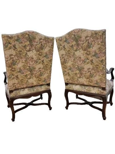 Vintage French Provincial Style Armchairs By Drexel Heritage - Pair - 4