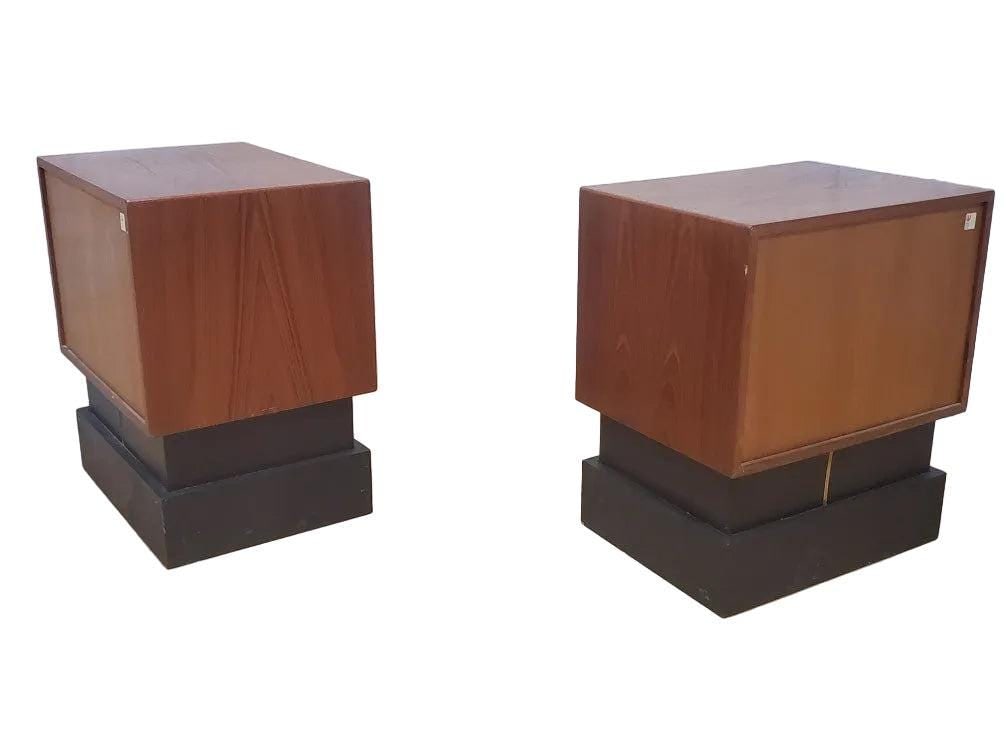 MCM Teak Nightstands/Side Tables By Westnofa - 7