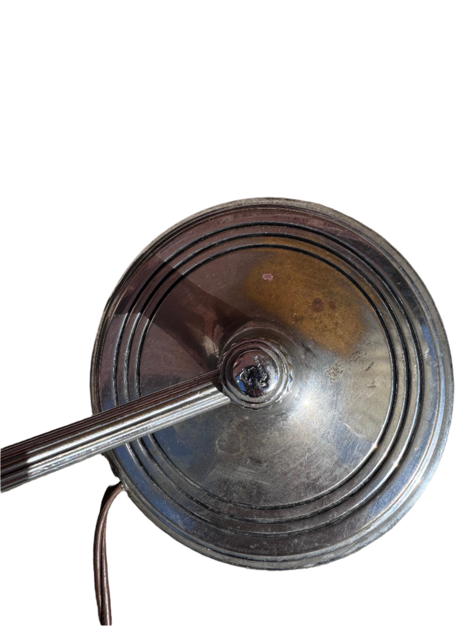 Vintage Art Deco Desk Lamp by Chase and Co. - 8