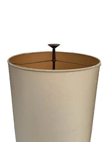 MCM Brass Stiffle Candelabra Lamp by Tommi Parzinger - 5