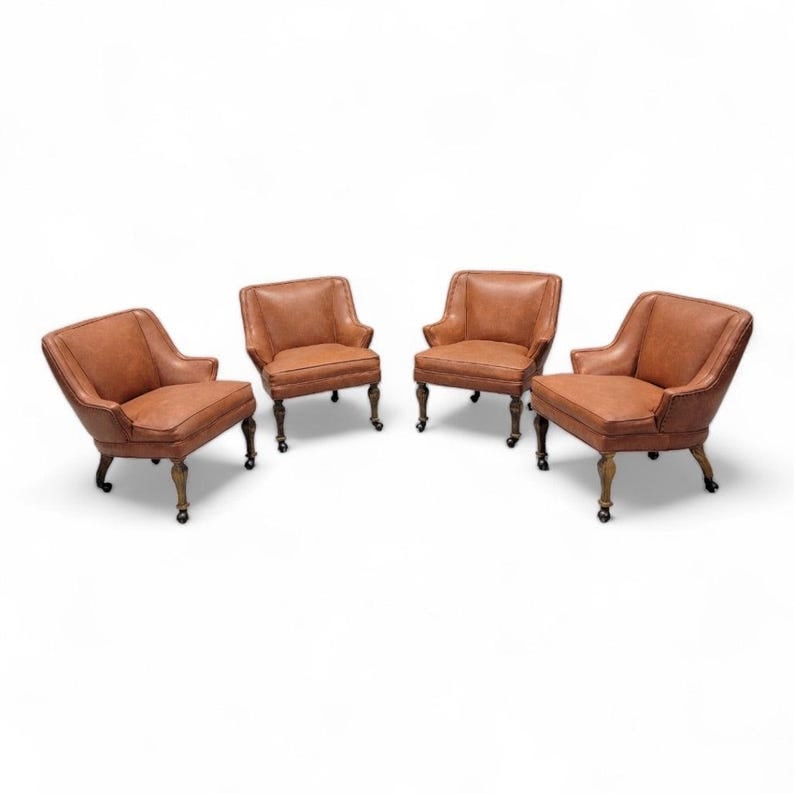 MCM Low Profile Chairs - Set of 4 (1 of 8)