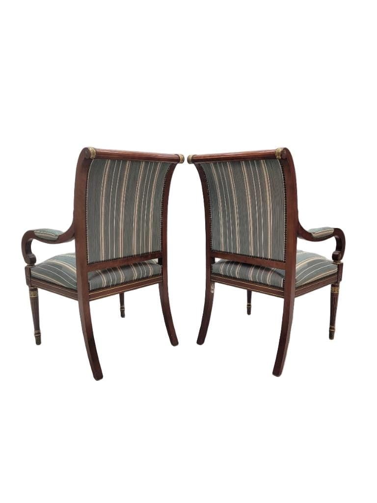 Antique French Empire Style Armchair - Pair - 5