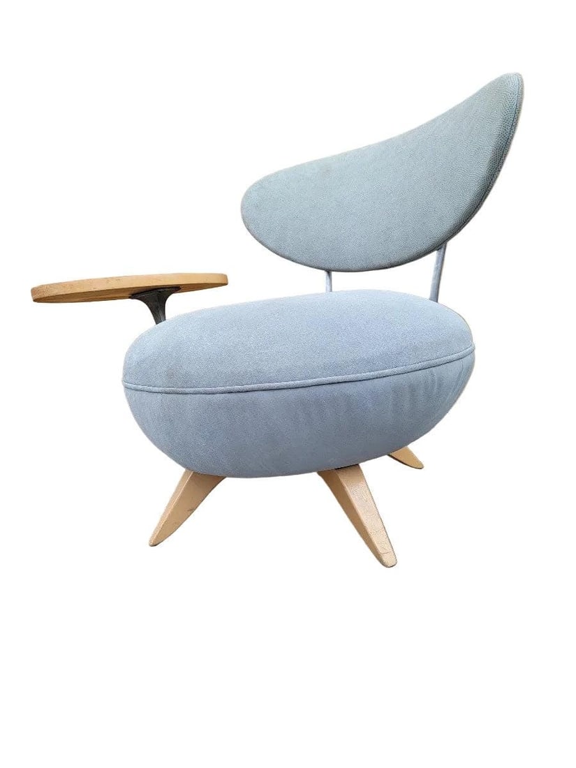 Vintage Retro Modern Swivel Chair by Galerkin Design - 8