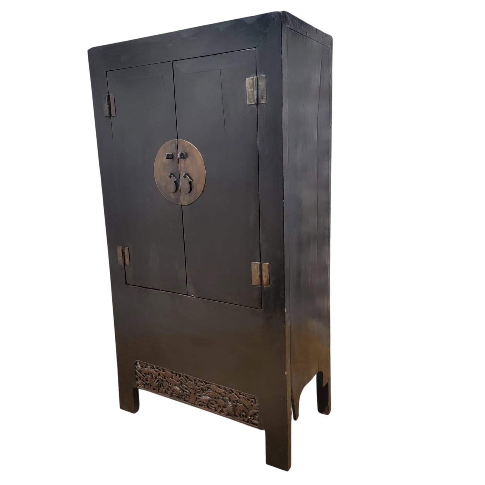 Antique Shanxi Province Elm Cabinet - 3