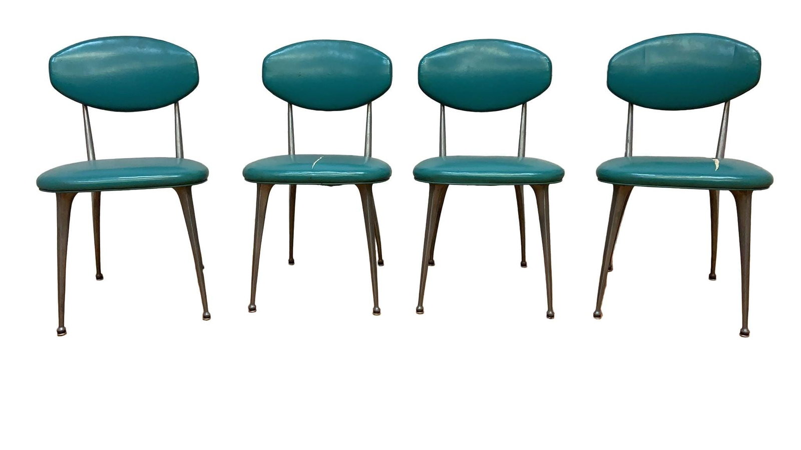 MCM Shelby Williams Gazelle Model Cafe Chairs - Set of 4 - 2