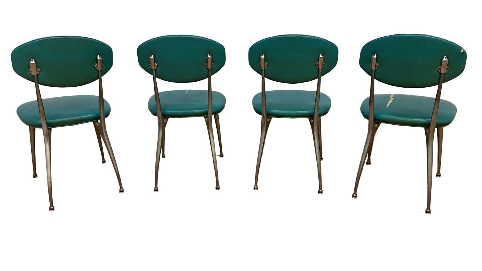 MCM Shelby Williams Gazelle Model Cafe Chairs - Set of 4 - 6