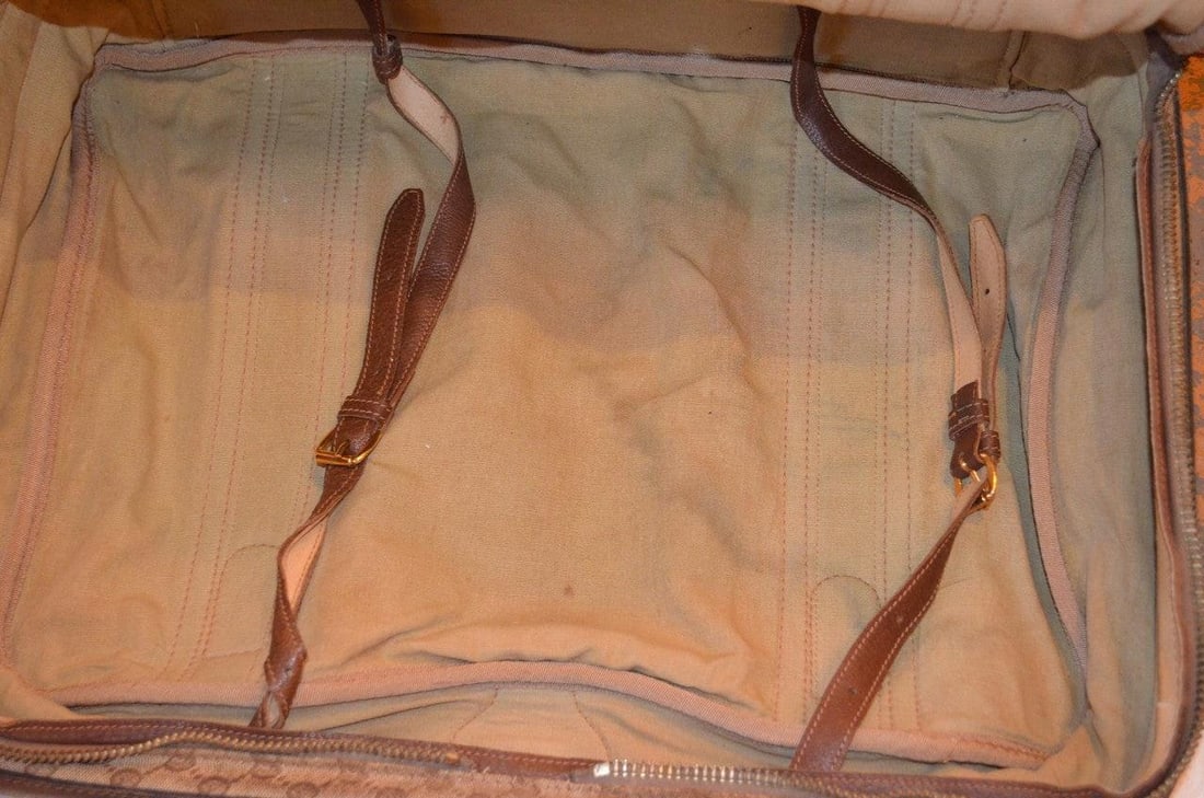 Vintage Gucci Traveling Bag Luggage - 6