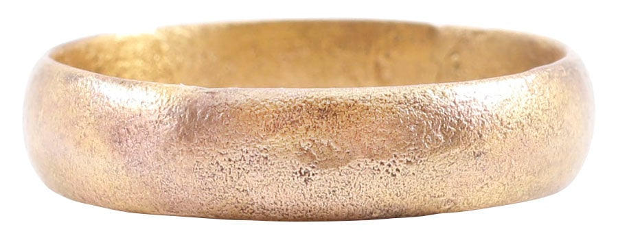 VIKING WARRIOR'S WEDDING RING, SIZE 9 1/2 (1 of 5)