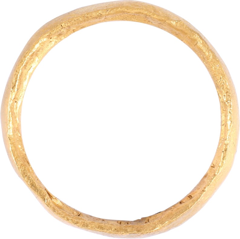 RARE VIKING WEDDING RING 866-1067 AD, SIZE 8 1/2 - 2