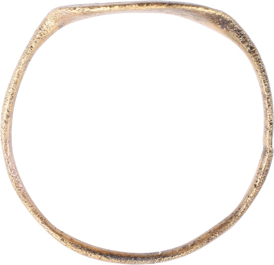 FINE LARGE ANCIENT ROMAN MAN'S RING, 2nd-4th CENT AD 9 1/4 - 2