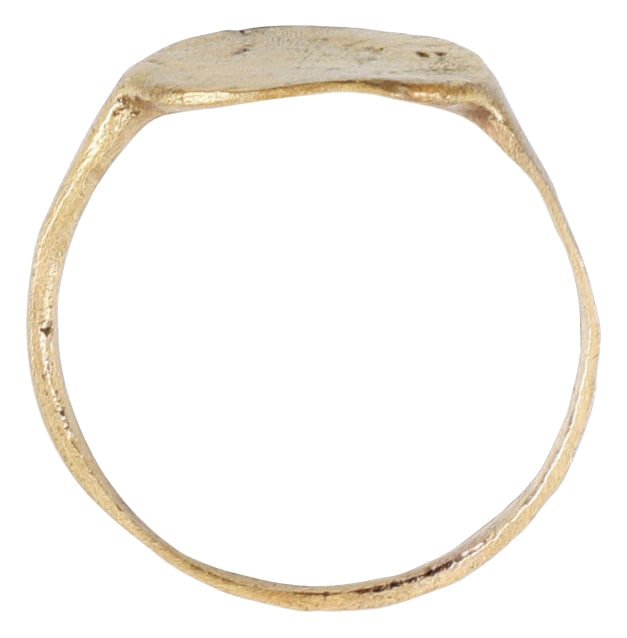 FINE ROMAN WOMAN'S RING C.100-400 AD, SIZE 8 1/2 - 2