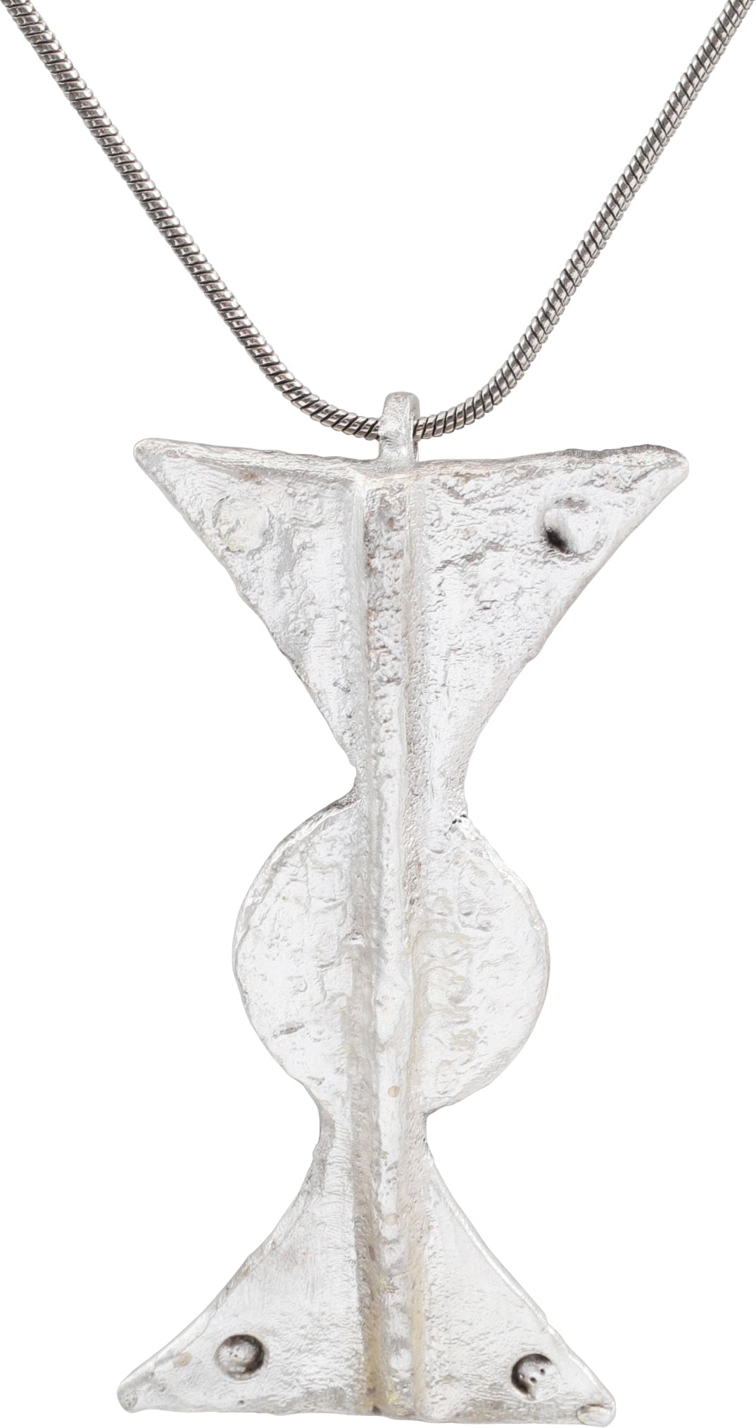 ROMAN LEGIONARY'S SWORD BELT MOUNT NECKLACE, MID-LATE 4TH CENTURY AD - 2