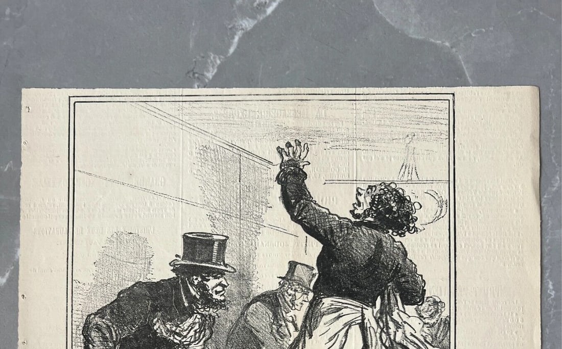 1836 Cham, Bierre, Baviere Apres le Siege - Antique Print 19th century - 3