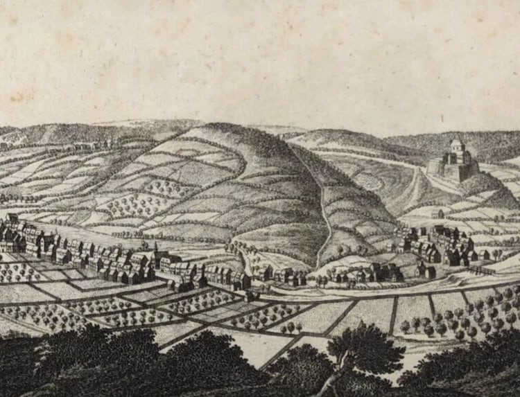 Antoine LE LOUP 1730-1820 - Landscapes, River - Antique Original Etching: Title: Antoine LE LOUP 1730-1820 - Landscapes, River - Antique Original Etching Description: Engraving on paper 24 x 19.5 cm / 9.44 x 7.67 inches stains, folds Reserve: $150.00 Shipping: Domestic:
