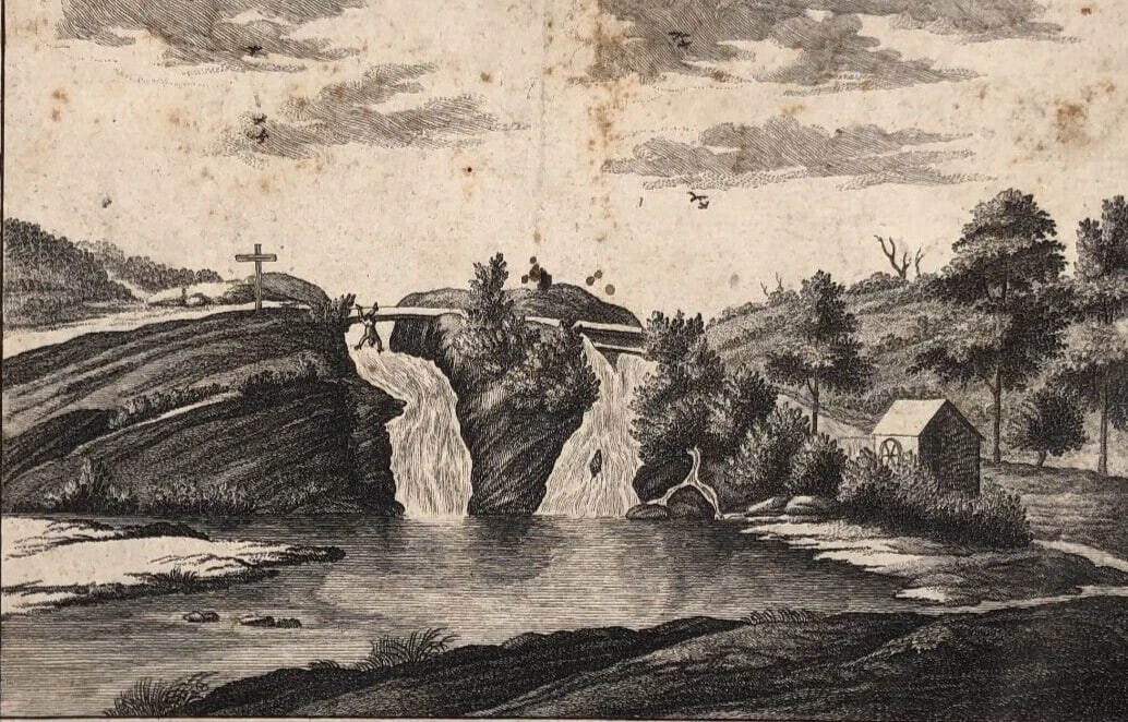 Antoine LE LOUP 1730-1820 - Landscapes, River - Antique Original Etching - 2