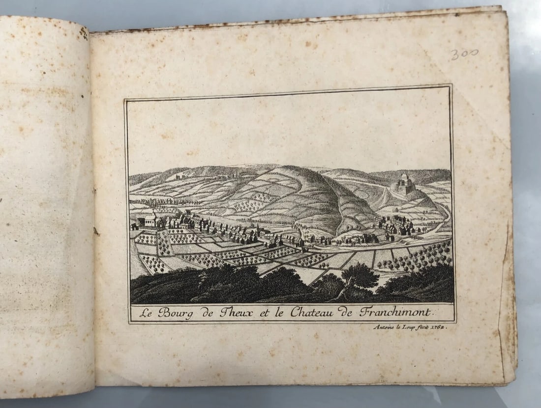 Antoine LE LOUP 1730-1820 - Landscapes, River - Antique Original Etching - 4