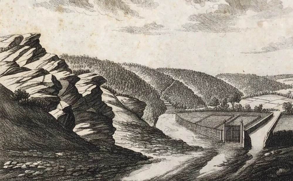 Antoine LE LOUP 1730-1820 - Landscapes, River - Antique Original Etching - 7