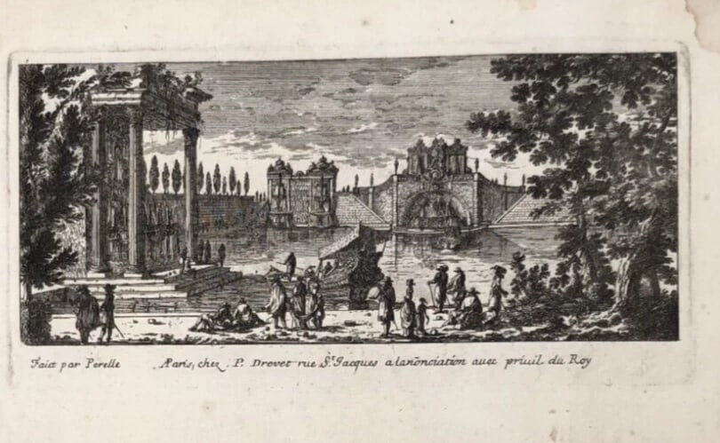 Gabriel PERELLE 1604-1677 - Landscapes River - Antique Original Etching: Title: Gabriel PERELLE 1604-1677 - Landscapes River - Antique Original Etching Description: Engraving on paper 13 x 22 cm / 5.11 x 8.66 inches stains, stick to a paper Reserve: $50.00 Shipping:
