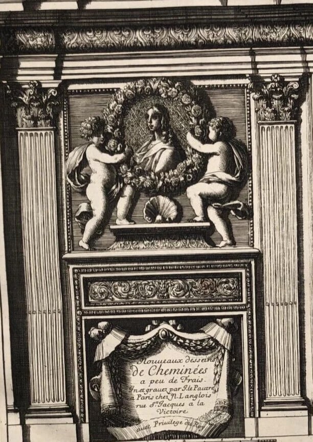 Antique Original Etching Jean LEPAUTRE (1618-1682) Fireplace, Architecture x7: Title: Antique Original Etching Jean LEPAUTRE (1618-1682) Fireplace, Architecture x7 Description: Engraving on paper 32 x 20.5 cm stains, folds Reserve: $300.00 Shipping: Domestic: Flat-rate of