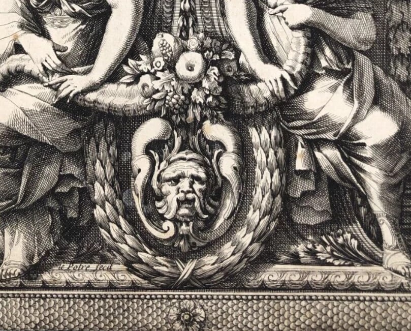 Jean Le Pautre - Religious Scene History Architecture Antique Engraving - 6
