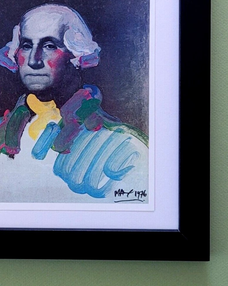 Peter Max | Vintage Print Signed | Pop Art | New Frame | Buy it Now! - 2