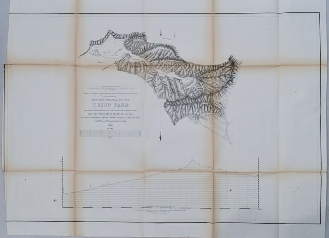 1853 Williamson Map of Tejon Pass, California -- Map and Profile of the Tejon Pass from explorations: Title:1853 Williamson Map of Tejon Pass, California -- Map and Profile of the Tejon Pass from explorations and surveys made under the direction of the Hon. Jefferson Davis, Secretary of War,li>Cartogr