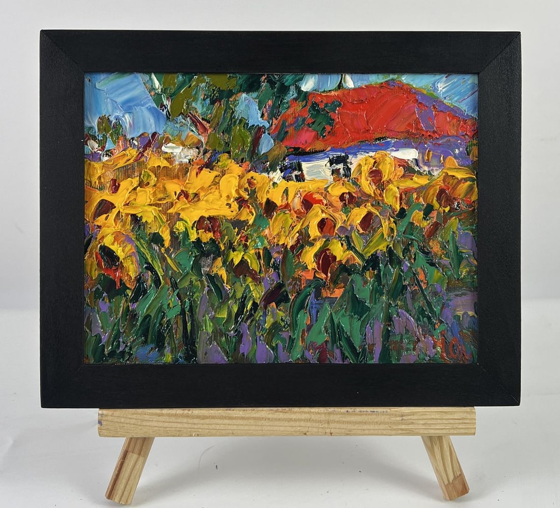 Oil painting Morning in the Village Oleksiy Ivanyuk: Title: Oil painting Morning in the Village Oleksiy Ivanyuk Description: AAA6611 *** ABOUT THIS PAINTING *** * TITLE: "Morning in the Village" * ARTISTS: Oleksiy Ivanyuk * SIZE: 15x20 cm/5.90x7.87
