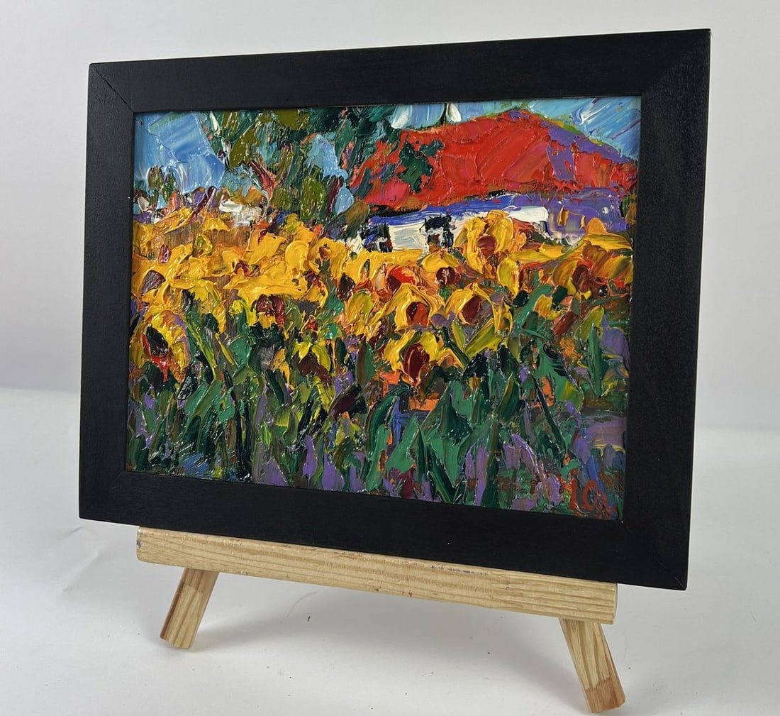 Oil painting Morning in the Village Oleksiy Ivanyuk - 2