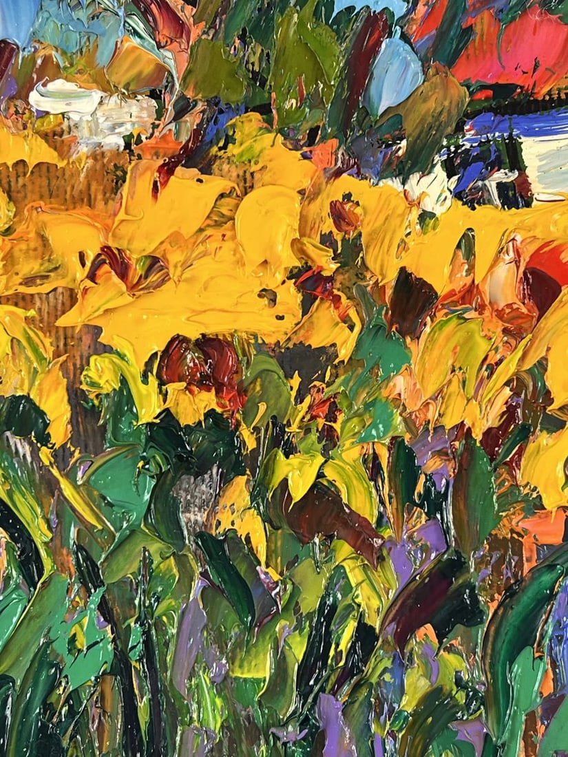 Oil painting Morning in the Village Oleksiy Ivanyuk - 5
