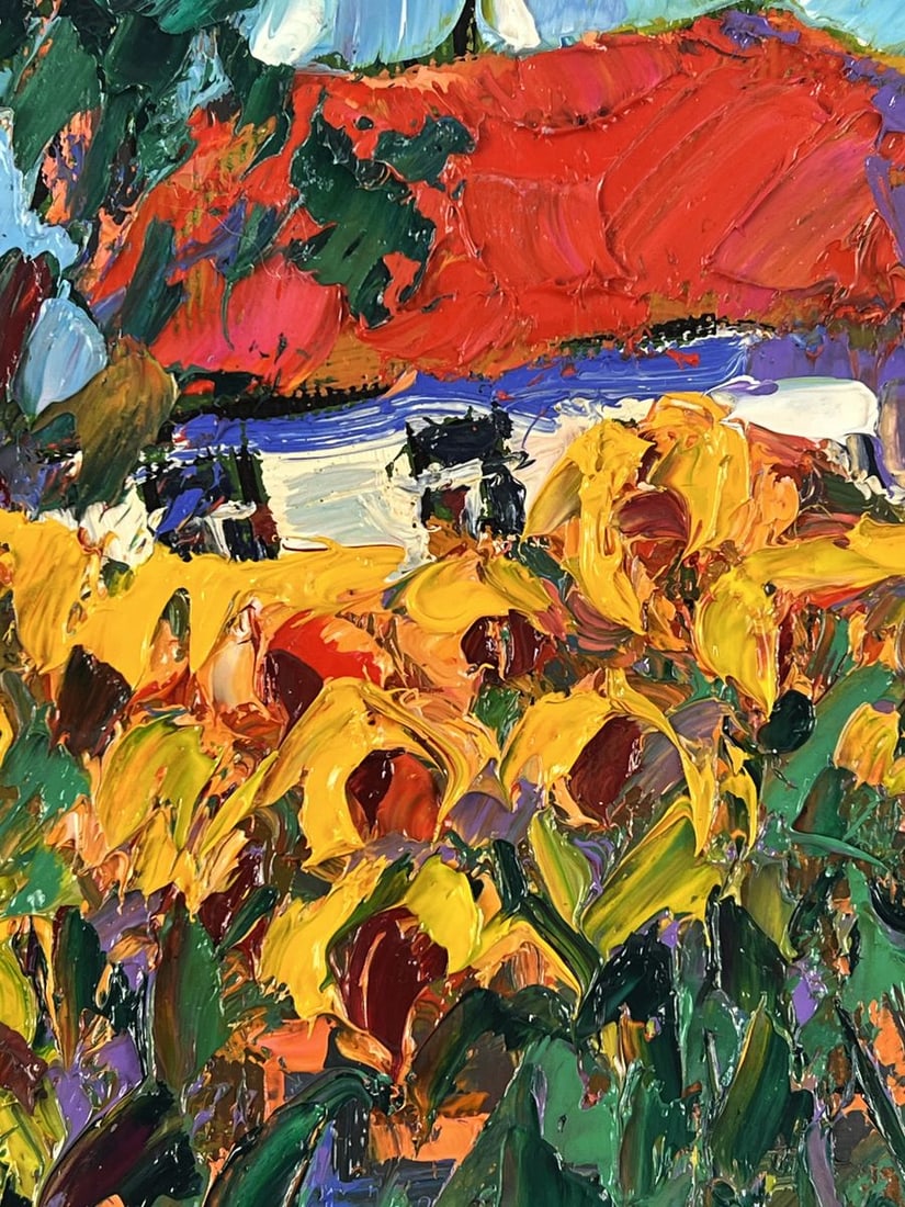 Oil painting Morning in the Village Oleksiy Ivanyuk - 8