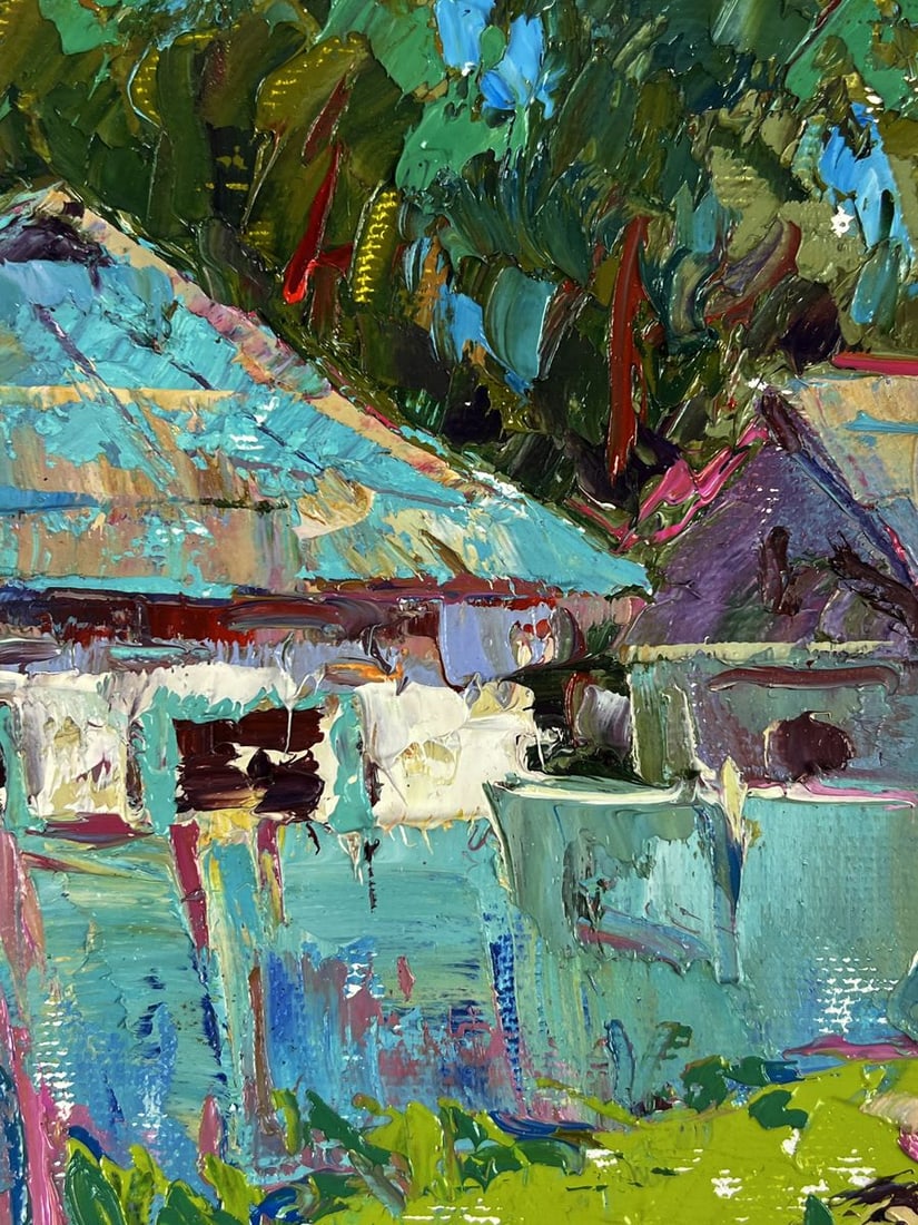 Oil painting Returning home from the field Oleksiy Ivanyuk - 5