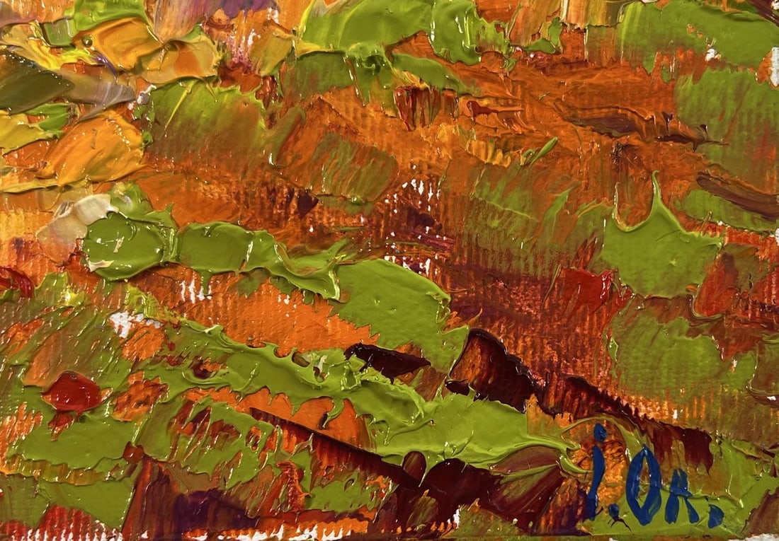 Oil painting Mills outside the village Oleksiy Ivanyuk - 5