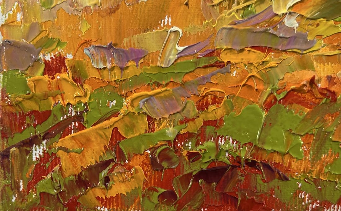 Oil painting Mills outside the village Oleksiy Ivanyuk - 6