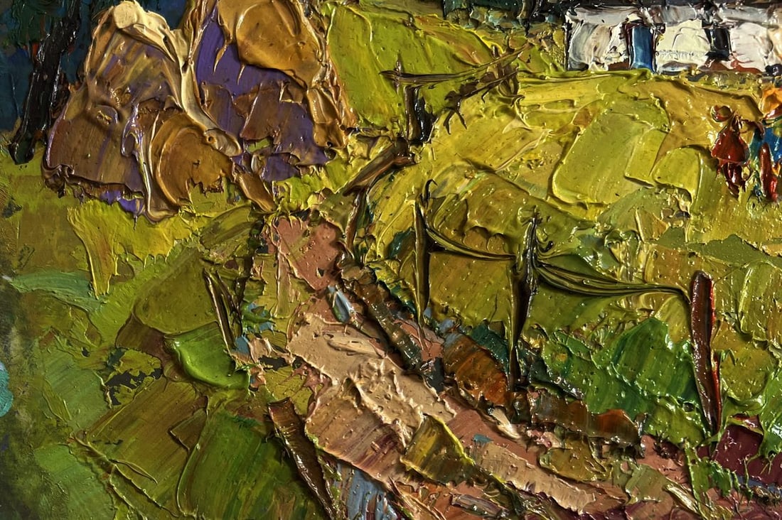 Oil painting After a walk home Oksana Kalenyuk - 5