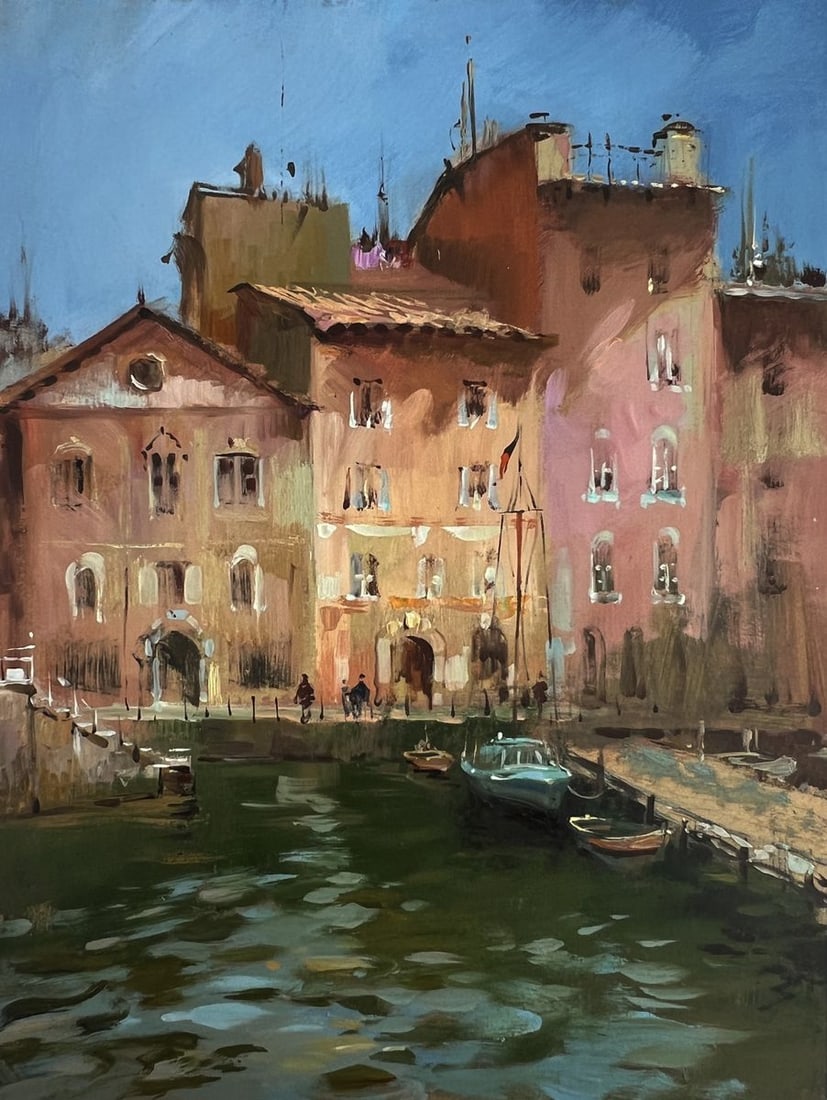 Oil painting Walking through the city streets Yuriy Suprunchuk - 3