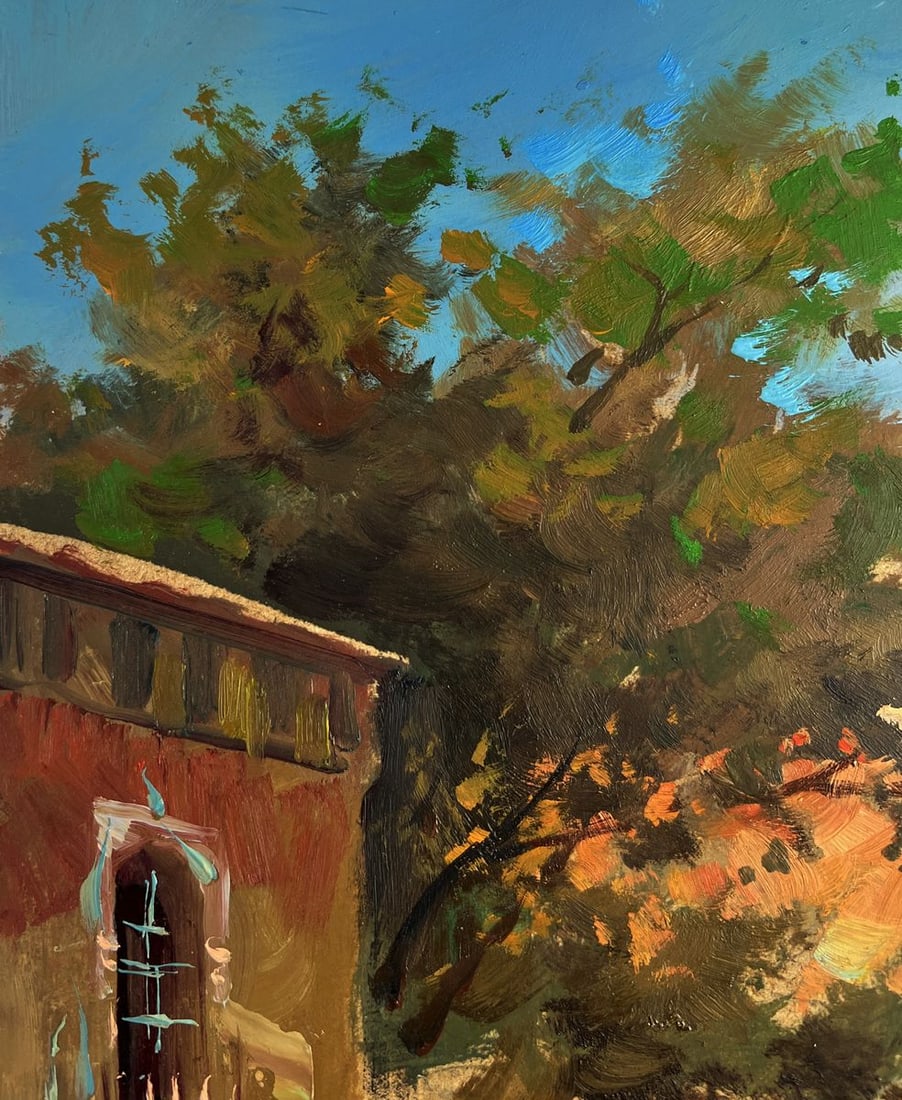 Oil painting Water channels of the city walls Yuriy Suprunchuk - 6