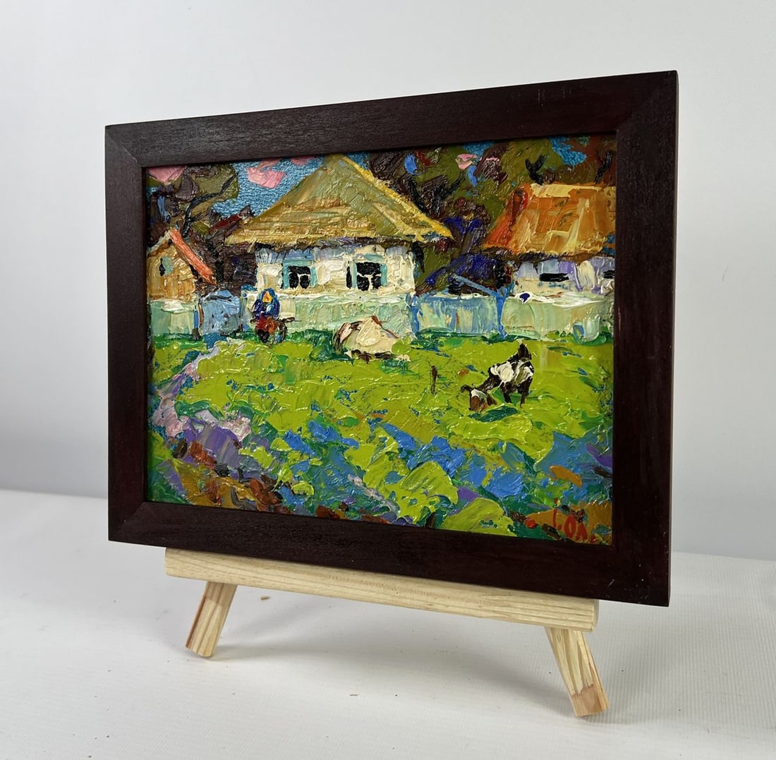 Oil painting Silence filled with warmth Alex Kalenyuk - 2
