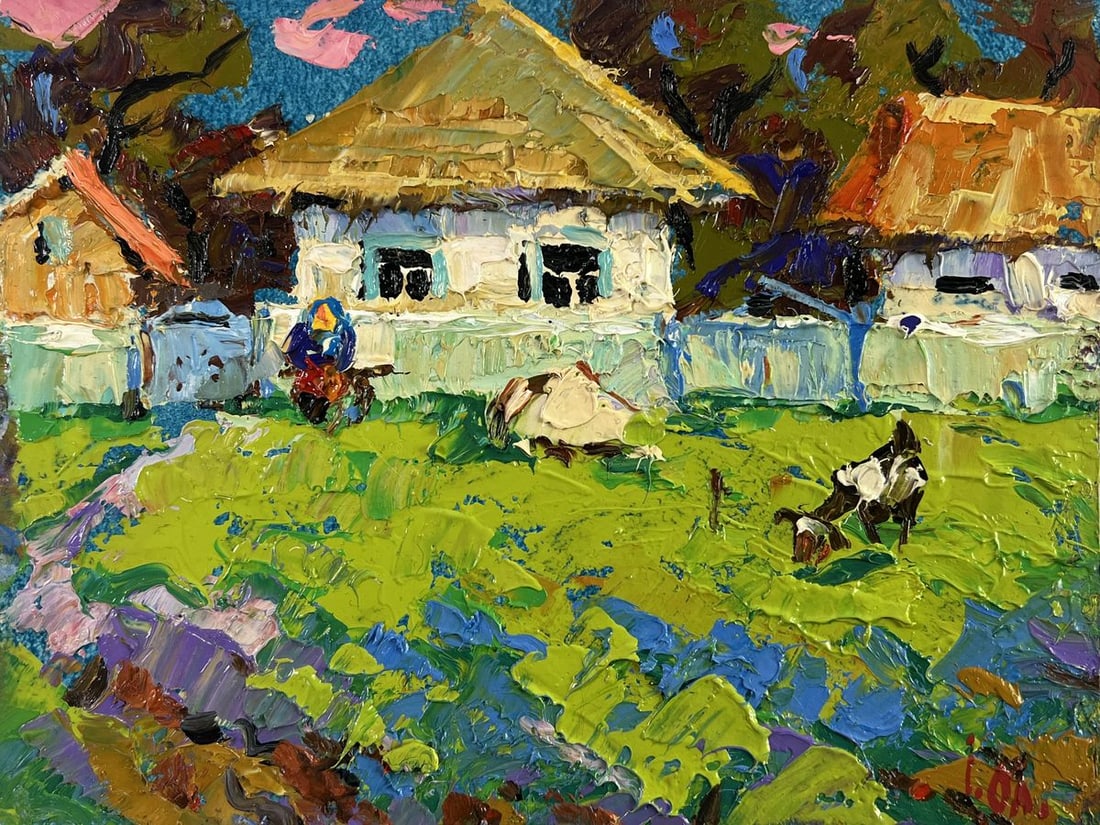 Oil painting Silence filled with warmth Alex Kalenyuk - 3
