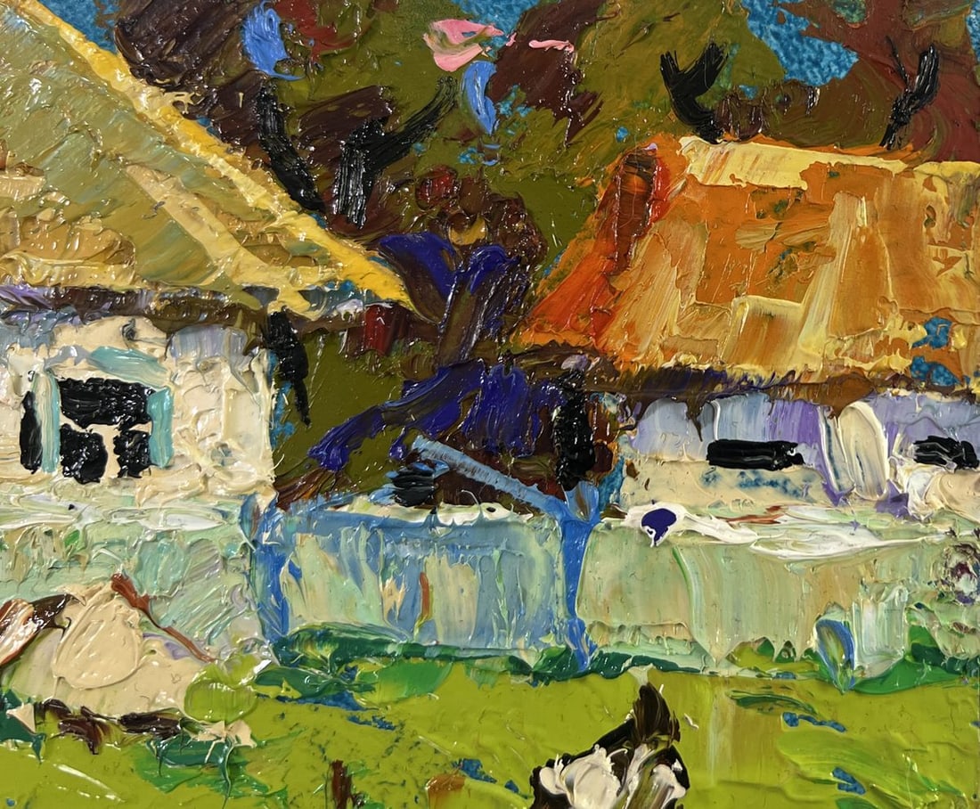 Oil painting Silence filled with warmth Alex Kalenyuk - 4