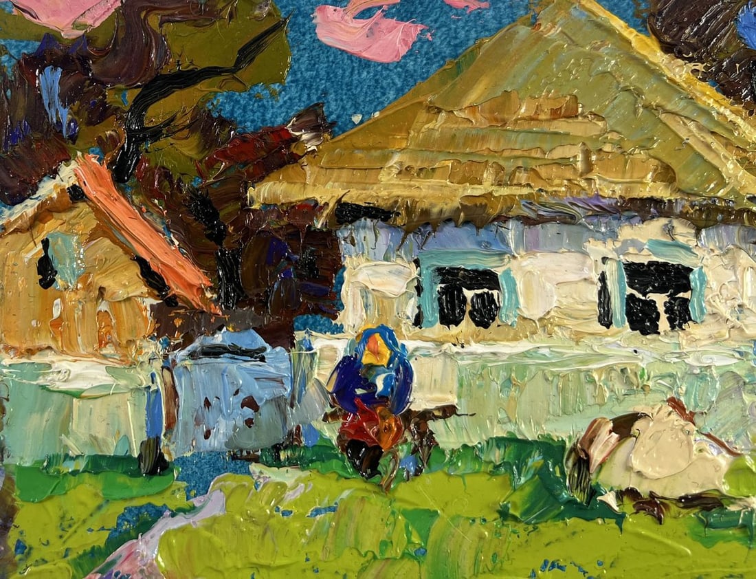 Oil painting Silence filled with warmth Alex Kalenyuk - 7