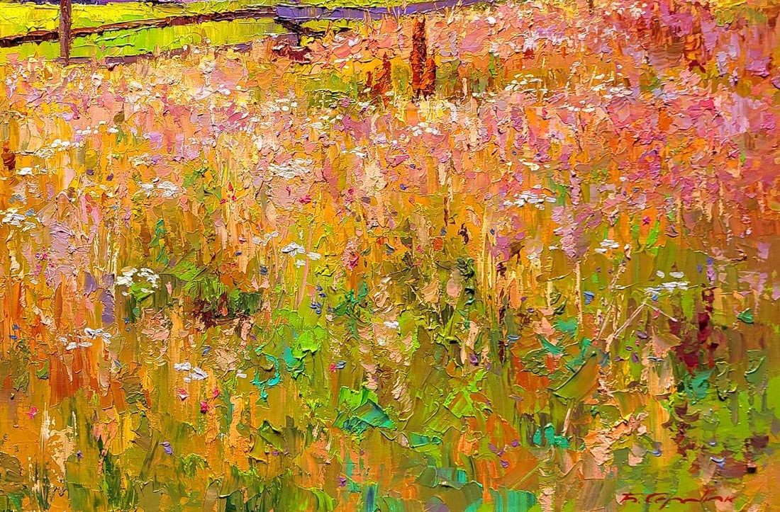 Oil painting Gremyach village Boris Serdyuk - 7